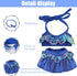18-inch Baby Doll Clothing Accessories - Including 6 Sequins Mermaid Dresses 5 Fashion Floral Swimsuit Tops and Dresses 2 Classic Mermaid Princess...