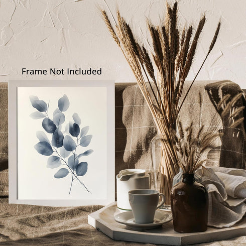 Posterizer 1 pcs-plant leaves-Chic Dainty art for plant lovers 6-Floral & Botanical Art-Workplace & Office Art-Living Room Bedroom Decor- unframed...