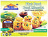 Rani Pani Puri Coins (Uncooked, Microwaveable wheat and Semolina Coins) 7oz (200g) with Pani Puri Masala (14-Spice Blend for Indian Spicy Water) 3...