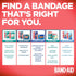 Band-Aid Brand Flexible Fabric Adhesive Bandages for Wound Care and First Aid, Finger and Knuckle, 20 ct (Pack of 6)...