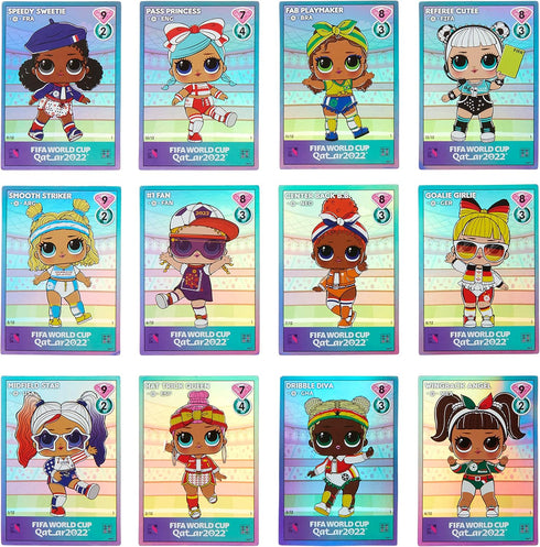 L.O.L. Surprise! X FIFA World Cup Qatar 2022 Dolls with 7 Surprises Including Accessories, Limited Edition Collectible Doll with Soccer Theme, Hol...