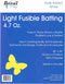 Bosal Single Sided Light Fusible Batting 4.7oz 45in x 36in...