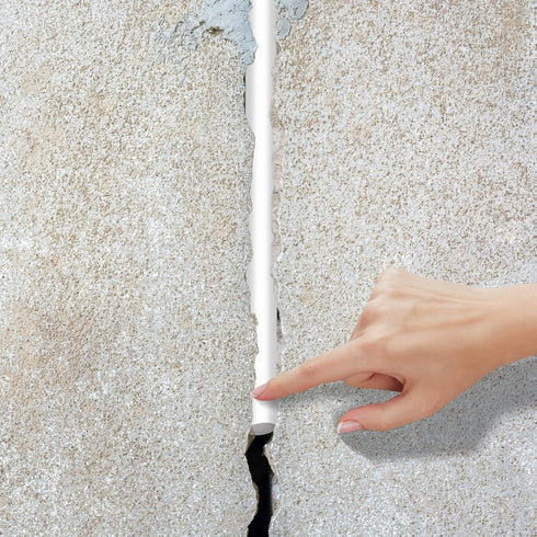 25FT Backer Rod 1/2 Inch Diameter Foam Caulk Concrete Expansion Joint Filler White Saver Weather Strip Seal for Gaps and Joints Concrete Filling (...