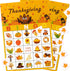 Geefuun 32 Players Thanksgiving Games Fall Bingo Cards for Party Supplies Decorations...