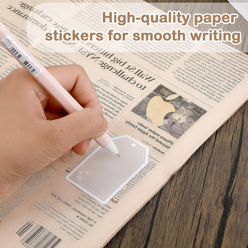 80 Pcs Vintage Scrapbook Paper Stickers, Retro Label Stickers for scrapbooking, Aged Writing Paper Stickers Aesthetic Junk Journal Supplies Aesthe...