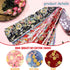 40 Pcs Japanese Jelly Cotton Fabric Patchwork Roll, 2.55 Inch Roll Up Cotton Fabric Quilting Strips, Jelly Fabric Patchwork Craft Cotton Fabric fo...