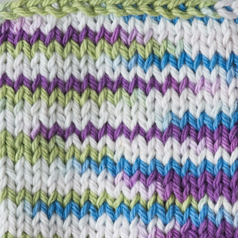 Lily Sugar 'N Cream The Original Ombre Yarn, 2oz, Gauge 4 Medium, 100% Cotton, Fruit Punch - Machine Wash & Dry......