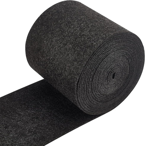 BENECREAT 19.7ftx5.5" Felt Fabric Craft Nonwoven Felt Slate Gray Roll Padding Felt Fabric for Cushion, DIY Craft, Patchwork Sewing, 3mm Thick...