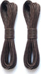 LWR CRAFTS 2mm Waxed Cotton Cord 45 Feet Per Pack (Pack of 2) (Chocolate)...