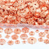 120 Gram Rose Golden Flower End Caps Cone Bead Caps Mixed Styles Spacer Beads Accessories with a Box for DIY Bracelet Necklace Crafts Jewelry Maki...
