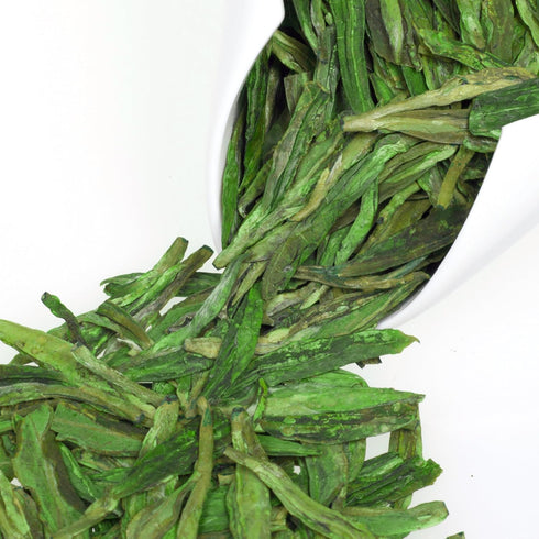 ELITEA Green Tea Loose leaf Quality Dragon Well Xi Hu Long Jing China Famous Green Tea Bulk 7.1 Ounce...