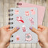 50 PCS Pig Stickers Waterproof Decal Vinyl Cute Animal Kawaii Cartoon Pink Piggy Sticker Decoration Water Bottles Tablets Scrapbook Skateboard Pho...