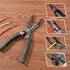 Wire Stripper, 10 in 1 Wire Strippers Tool with Stripping Cutting and Crimping for Electrician Working Efficiency...