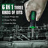 SK 6-in-1 Screwdriver, All in One Multi-bit, Magnetic, S2 Steel, SureGrip Handle...