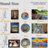 AMT 10 Inch Acrylic Plate Stands for Display - Holder Stand + Frame holder stand Picture, Decorative Plate, Book, Photo Easel (10 Inch)...