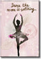Dance Like No One is Watching, Ballet Dance Picture on Stretched Canvas, Wall Art Décor, Ready to Hang...