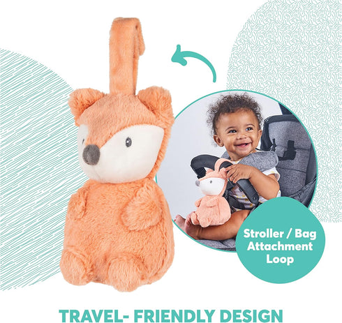 GUND Baby Lil’ Luvs Tuck-Away Lovey, Emory Fox, Ultra Soft Animal Plush Toy with Built-in Baby Blanket for Babies and Newborns...