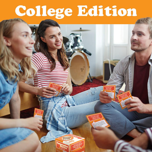 Never Have I Ever Conversation Starters: College Life Edition | Funny Card Game for Parties, Pregames, Spring Breaks, and Vacations | Fun Card Gam...