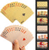 Waterproof Playing Cards with Case?3 Deck of Playing Cards, PET, Plastic Playing Cards Bridge Size for Pool Outdoor Poker Cards Game Party Black P...