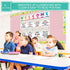 Decorably Welcome Posters for Classroom - 15 Confetti Classroom Decor, Confetti Themed Classroom Decorations, Welcome Sign for Bulletin Board, Con...