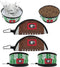 NCAA Georgia Bulldogs Pets First Collapsible Dog Travel Bowl Set, 2 Pack Food and Water Bowls for Dogs, Best Portable & Lightweight Leak-Proof Dog...