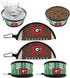 NCAA Georgia Bulldogs Pets First Collapsible Dog Travel Bowl Set, 2 Pack Food and Water Bowls for Dogs, Best Portable & Lightweight Leak-Proof Dog...