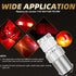 Brake Light Bulb,1157 Led Bulb,Car Accessories 9-30V Tail Light Bulb Super Bright Low Power 1157 2357 2057 7528 BAY15D LED Bulbs with Projector,Re...