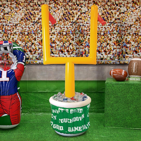 Beistle Inflatable Goal Post Cooler with Football...