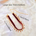 14K Gold Plated Ruby Red Layered Velvet Choker Necklace for Women Double Chain Indian Chokers Necklaces Goth Vampire Chocker Boho Chokers Statemen...