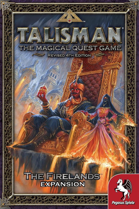 Pegasus Spiele Talisman: The Firelands Board game Orange...