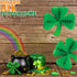 St. Patrick's Day Shamrock Tissue Hanging Decor (Set of 3) Seasonal Party Decor...