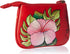 Anuschka Women’s Hand-Painted Genuine Leather Medium Zip Pouch - Coin and Key Pouch - Zippered, 2 Key Fobs...