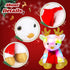 Cuteoy White Reindeer LED Musical Stuffed Animal Light-up Singing Plush Elf Adjustable Volume Lullaby Plushies Birthday Christmas Toy Gifts for Ki...