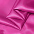 Hot Pink Satin Fabric, 63" Wide Shiny Silky Fabric for Dress, Shirts, Table Runner, Napkin, Tablecloth, Wedding Decor, DIY Crafts, 1 Yard...
