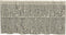 Heritage Lace Rabbit Hollow Tier, 60" W x 24" L, Cafè...