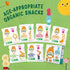 Little Bellies Organic Animal Crackers Toddler Snack (Pack of 5 x 4.58 oz Individual Packs)...
