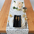 Thanksgiving Table Runner with Quotation (Off-White, 14x72 inch, Pack of 1) for Holiday, Halloween , Christmas , Wedding, Cocktail Party...