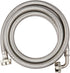 EFIELD Premium Washing Machine Hose with 90 Degree Elbow, Hot or Cold Water Supply Line, 6 Feet, PVC Core with Braided Stainless Steel...