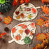 Kathfly 2 Pieces Leaf Wooden Jigsaw Puzzles Leaf Puzzle Montessori Toy Montessori Puzzle Early Educational Learning Puzzle for Birthday Gift Early...