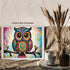 Posterizer 1 pcs- psychedelic funky hippie colorful owl print 5-Fantasy & Fiction Art-Retro Art- Living Room Bedroom Decor- unframed wall art...