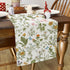 Floral Wildflowers Table Runner, Spring Butterfly Herbs Farmhouse Holiday Home Kitchen Dining Table Decoration, 13 x 72 Inch...