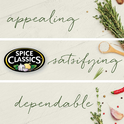 Spice Classics Italian Seasoning, 6 oz - One 6 Ounce Container of Italian Seasoning Spice for Authentic Italian Cooking, Perfect in Sauces, Vegeta...
