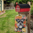 Miniature Schnauzer Spring Garden Flag,Art Nouveau Dog Yard Flag,Retro Floral House Flag,Welcome Spring Garden Decor,Dog Lover Housewarming Gift 1...