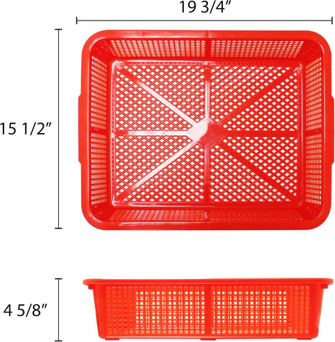 Thunder Group Durable Plastic Basket, 550mm...