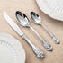 KEAWELL Luxury 7" Tea Spoon, Set of 4, 18/10 Stainless Steel, Sturdy Dessert Spoon, Gorgeous Design with Exceptional Mirror Polished Finish (Silve...