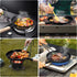 Frying Pan Skillet 8-inch Flat Crepe Pan, Lightweight Grill Pan with Wooden Handle for Camping Indoor Outdoor Cooking...