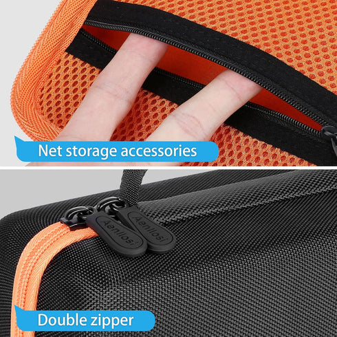 Aenllosi Hard Case Replacement for Klein Tools ET310 AC Circuit Breaker Finder Tool Kit, with Zippered Grid Breaker Finder Accessory Kit Storage P...