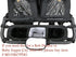 Booyah Double Stroller Organizer - Fits Clevr, Aosom & Best Choice Double Baby & Pet Strollers...