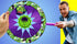 JA-RU Marvel Soft & Safe Frisbee Throwing Disc 12" (1 Hulk Disc) Spiderman, Hulk & Iron Man Flying Discs for Kids Boy Toys. Fidget Beach Pool Outd...