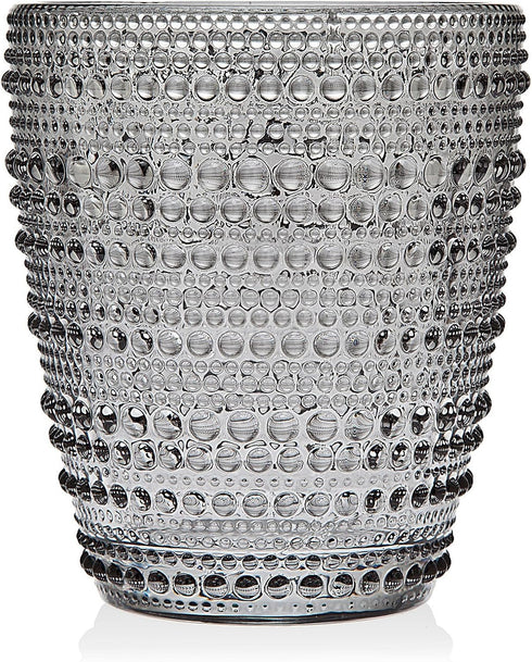 Godinger Double Old Fashioned Glasses, Drinking Glass, Stemless Glass, Wine Glass Lumina, Smoke 8oz, Set of 4...